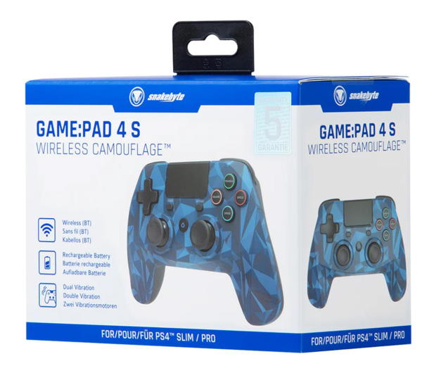 Snakebyte SB912726 PS4 Niebieski - 1281809 - zdjęcie 4